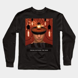 Think outside the box Long Sleeve T-Shirt